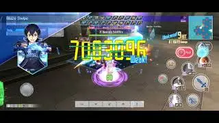SAOIF - [Sword Art Online Integral Factor] Mod skill ROP Kirito Dmg 17M