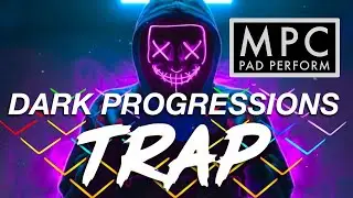 Free Dark Trap Chord Progressions Vol.6 For MPC Live I, II , MPC X, MPC One ,MPC Beats.
