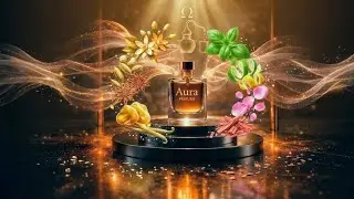 Aura Perfume Ad – Cinematic Luxury Fragrance Film | 8K Ultra Realistic 