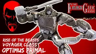 Rise of the Beasts Voyager OPTIMUS PRIMAL: EmGo's Transformers Reviews N' Stuff
