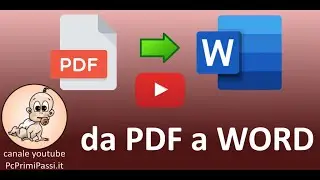 Convertire un file PDF in formato WORD con Office 365 online