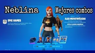 MEJORES COMBOS SKIN NEBLINA ( NUEVOS ESTILOS )MERECE LA PENA? REVIEW Fortnite Battle Royale