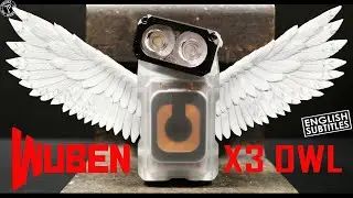 Wuben X3 Lightok White Owl - Vom Kickstarter zum Durchstarter? Eine etwas andere Taschenlampe