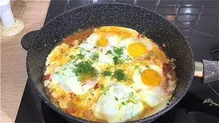 SHAKSHUKA simple recipe for the most delicious scrambled eggs