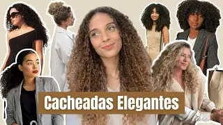 Cabelo cacheado traz 
