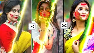 Holi Special Video|| Holi Pic Full Video Editing Capcut || Instagram Trending Reels Video Editing