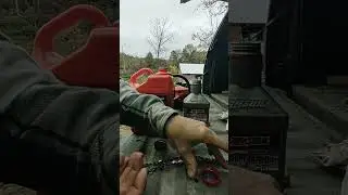 why you shouldn't use motor oil, as chainsaw bar oil.