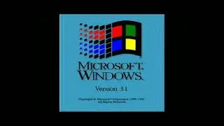 THE EPICNESS OF WINDOWS 3.1 STARTUP SLOW 64X