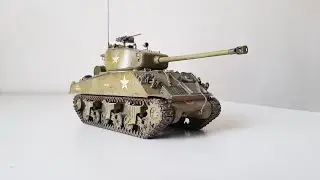 М4А3 Шерман (Zvezda) 35 scale - фотоотчет