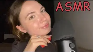 АСМР неразборчивый шепот и скретчинг по микрофону