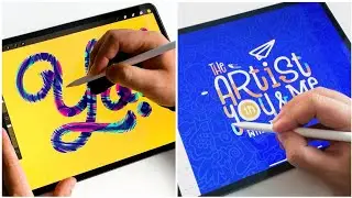 Frame-by-frame animation on iPad Pro using RoughAnimator ▶️1