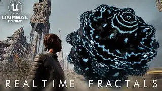 UNREAL ENGINE 5 DEMO - REALTIME FRACTAL PLUGIN