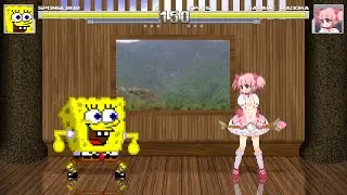Mugen Request #44 SpongeBob vs Kaname Madoka
