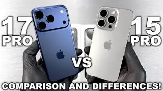 iPhone 17 Pro vs iPhone 15 Pro - COMPARISON and DIFFERENCES!
