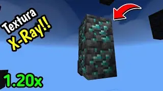 🔥MELHOR TEXTURA de X-RAY para MINECRAFT PE 1.20 e 1.21