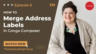 How to Merge Address Labels in Salesforce and Conga Composer