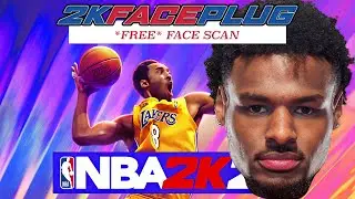 *FREE* BRONNY JAMES 3D FACE SCAN *ALL 2K VERSIONS*