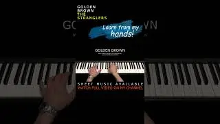 Golden Brown #TheStranglers #PianoCover