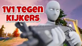 Fortnite 1v1 tegen kijkers( vicie 2)+(met prijzen)!!! #1