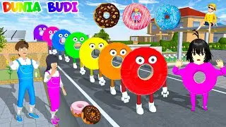 Donat Warna Warni Berkaki Muncul Di Kota Sakura Yuta Mio Panik Baby Celine Jadi Donat