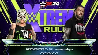 Full Match - Rey Mysterio vs Roman Reigns: Extreme Rules | WWE 2k24