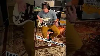 Grooving with a Fender Strat #shorts