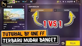 CARA BY ONE FREE FIRE 1 VS 1 | BUAT ROOM FF