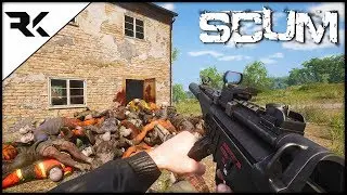 SCUM - Wiping An Entire Zombie Horde With An MP5!!