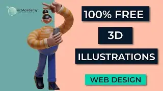 Free 3D Illustrations for Web Design - Free Design Resources for Web designs