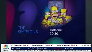 CNBC-e - Simpsonlar Tanıtım Sonu ve Bant Reklam Jeneriği (2024)