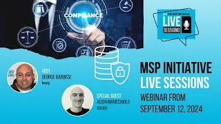MSP INITIATIVE LIVE WITH JASON MARICCHIOLO FROM ISO365