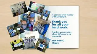 #ThankYouTogether - birthday card to all Isle of Wight NHS Trust staff and volunteers