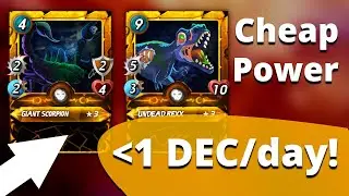Get out of Bronze 3 by Renting Cheap Power in Splinterlands