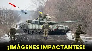 ¡Destrucción Épica! Dron Ruso Lancet ANIQUILA un T-64BV y un Kozak-7 UCRANIANOS 🚁💥