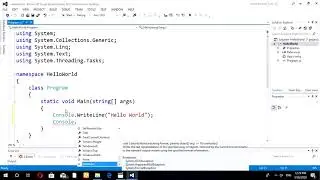 C# for Beginners || C# Console Application || Hello World Program || Technology Expert