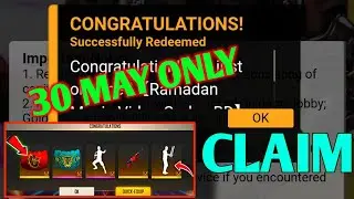 GLOOWALL SKIN REDEEM CODE | 30 MAY FREE FIRE REDEEM CODE TODAY | FFWS REDEEM CODE