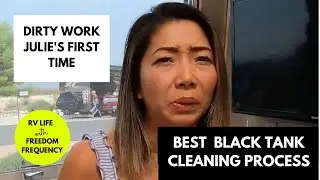 How to properly clean your Black Tank. Join Julie for her first time!
