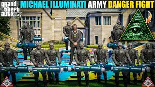 🔺GTA 5 : MICHAEL THE INDIAN MAFIA ILLUMINATI NEW ARMY DANGER FIGHT UNDERWATER MAFIA 🔥