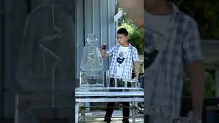 How to make ice sculpture beverage cooler?
