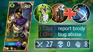 This NEW BRODY ONESHOT BUILD MUST BE BANNED!!😱 (MUST WATCH) | BRODY BEST BUILD 2023 | MOBILE LEGENDS