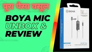 BOYA Mic | Unboxing & Review