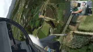 FALCON BMS GAMEPLAY ATACANDO AL SA2 CON RACIMO