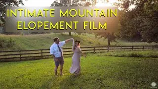 They Wrote The Sweetest Vows | A North Georgia Mountains Elopement | Atlanta Wedding Videography