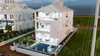 The Shores SPI 3 Story Beach house walkthrough video