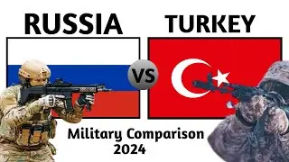 Russia vs Turkey Military Power Comparison 2024 | Turkey vs Russia military power 2024