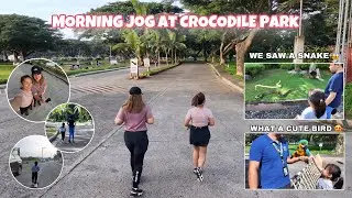 Morning Jog at Crocodile Park