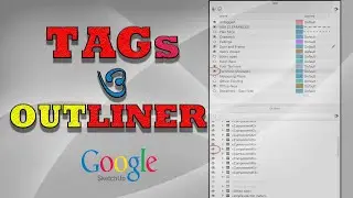 How to use outliner in SketchUp | Outliner vs Tags | SketchUp  | Bangla Tutorial | বাংলা টিউটরিয়াল |