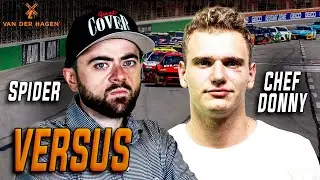 Barstool iRacing is Back - Spider and Chef Donny Face Off | Presented by Van Der Hagen