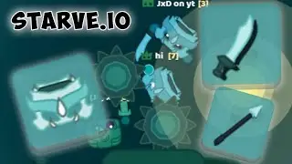 starve.io - I Craft Dragon gear with my old friend in starve io