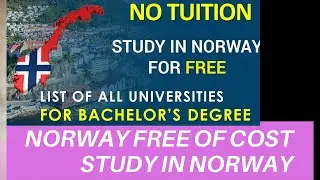 Norway Full Study free Of Cost